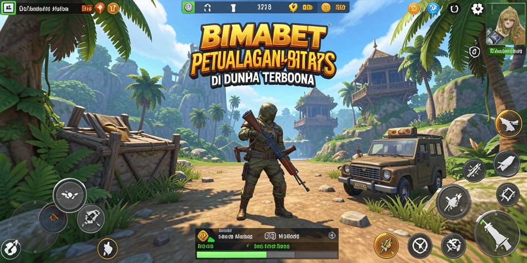 Screenshot menampilkan petualangan seru di dunia terbuka BIMABET.