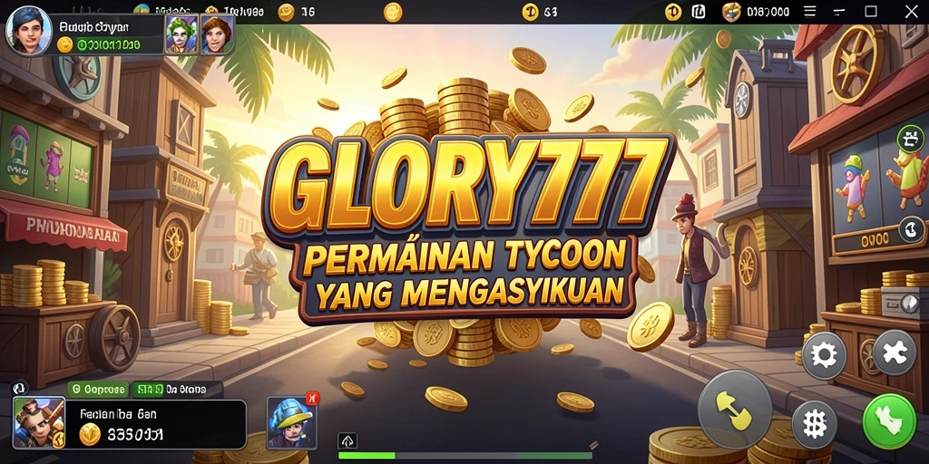 Tampilan gameplay Tycoon yang mengasyikkan di GLORY777.