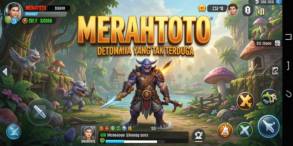 Tangkapan layar gameplay MERAHTOTO yang mendebarkan dan menantang.