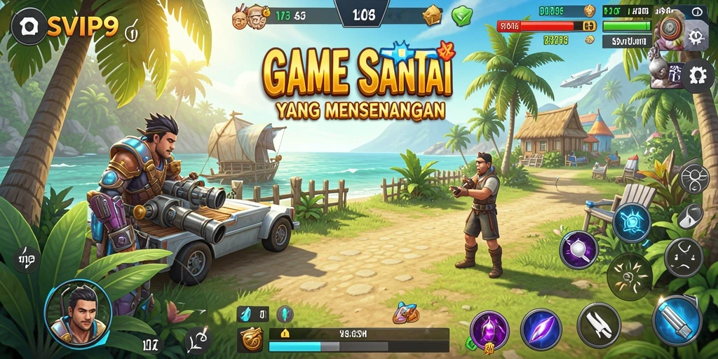 Tangkapan layar gameplay SVIP9 yang menggambarkan keseruan bermain.