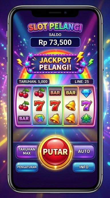 Tampilan antarmuka aplikasi 73k yang intuitif.